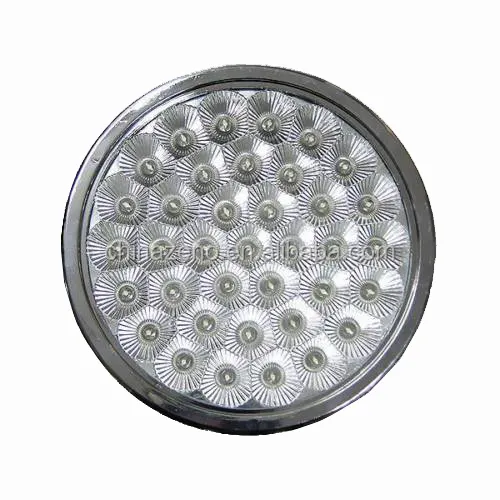 Interior Light Lamp 37 Led On/Off Switch 12v Car Round Ceiling Dome Roof