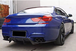 In Fibra di carbonio M6 Paraurti Posteriore Labbro per <span class=keywords><strong>BMW</strong></span> F06 F12 F13 M6 <span class=keywords><strong>Gran</strong></span> <span class=keywords><strong>Coupe</strong></span> 13-16 V di Stile - Product Image 2
