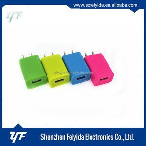 Eléctrico tipo de Muestra gratis 5 v 1a mini cubo de 1 puertos usb cargador de pared del teléfono móvil para el iphone - Product Image 4