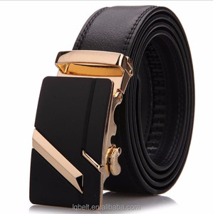LQbelt Factory OEM <span class=keywords><strong>Ceinture</strong></span> en cuir véritable Ceintures à boucle automatique pour hommes Stock Ratchet Belt Wholesale - Product Image 4