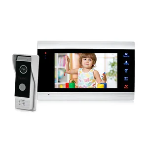 7inch video door phone intercom system domofon with motion detection