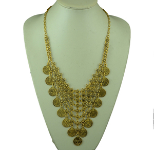 Turkish Gypsy Festival Beach Coin <strong>Necklace</strong> Custom <strong>Necklace</strong> <strong>Boho</strong> <strong>Necklace</strong> - Product Image 5