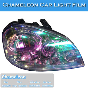 3 capas cambio de color camaleón faros tintado película del <span class=keywords><strong>vinilo</strong></span> del <span class=keywords><strong>coche</strong></span> - Product Image 6