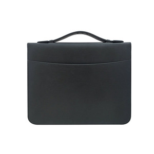 Nuevo Profesional cartera con cremallera maletín <span class=keywords><strong>ejecutivo</strong></span> con asas pu A4 tamaño cartera Cartera de cuero - Product Image 4