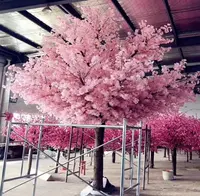 White Artificial Cherry Blossom Tree, Customized Size