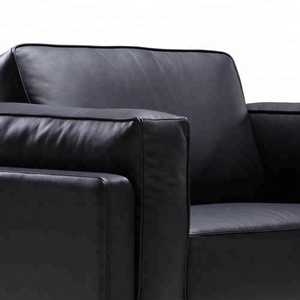 Conjunto de Sofás de Cuero de Diseño Moderno para Oficina, <span class=keywords><strong>Muebles</strong></span> de Oficina - Product Image 4
