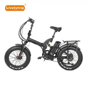 Newest Isreal full suspension small folding fat electric bike/fat tire electric bicycle/ebike