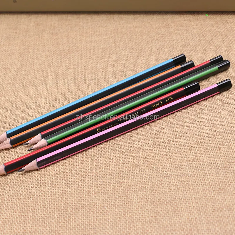Triangle HB pencils with strip and dip