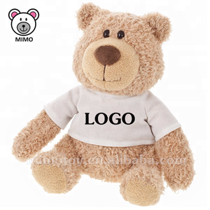 Orsacchiotto Gigante in Morbido <span class=keywords><strong>Peluche</strong></span> di Cashmere Marrone con Maglietta Personalizzabile per Bambini - Product Image 2