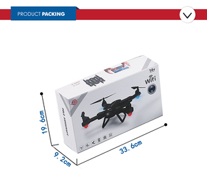 Più nuovo giocattolo di ricarica usb fotocamera <span class=keywords><strong>2</strong></span> milioni hd pieghevole drone di wifi version - Product Image 5