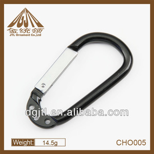caliente la venta de niza aluminio mosquetón gancho de seguridad <span class=keywords><strong>con</strong></span> el agujero - Product Image 1