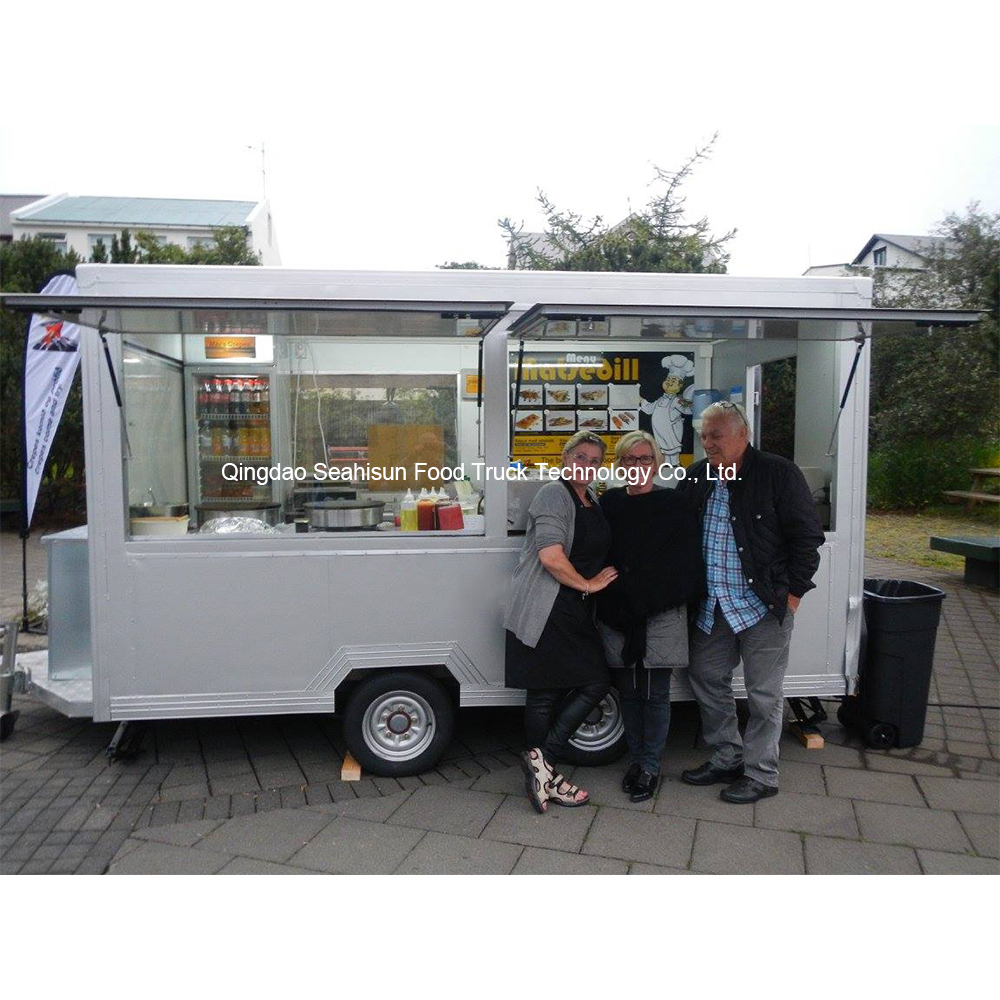 Передвижной трейлер для еды с кухней, фургон для хот-догов, фургон для хлебобулочных продуктов, трейлер для продажи