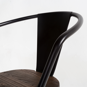 En gros <span class=keywords><strong>pas</strong></span> <span class=keywords><strong>cher</strong></span> vintage industrielle bar bistro <span class=keywords><strong>chaise</strong></span> en métal de restaurant - Product Image 6
