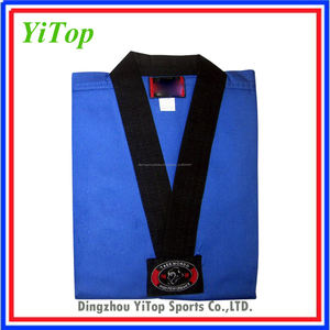 Hotsale artes marciales azul Tae Kwon Do uniformes WTF - Product Image 2