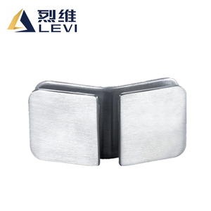 ขายส่ง ตัวเชื่อมกระจกห้องอาบน้ำสแตนเลสแบบกำหนดเอง ตัวยึดกระจก บานพับกระจก - Product Image 5