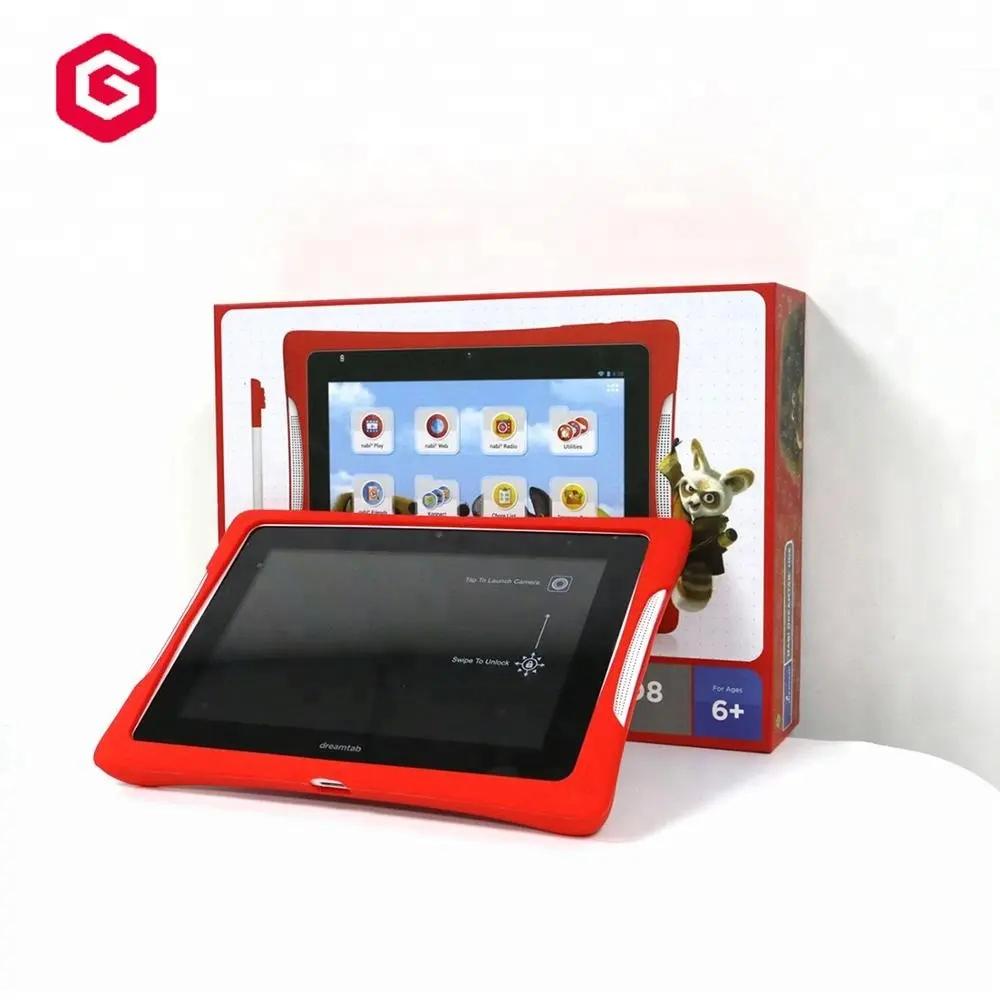 8 pollice BAMBINI Android Tablet PC WIFI Quad core fotocamera 16 gb 1024*600 tab Per Il bambino e bambini