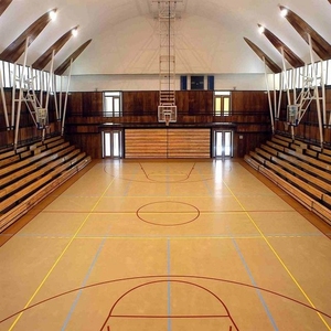 Pista de baloncesto de goma de Pvc, superficie de suelo deportivo usado - Product Image 6