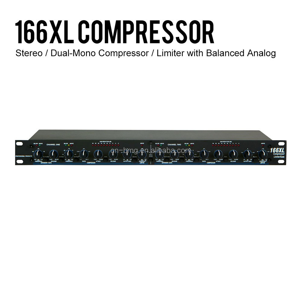 dbx 166XL Stereoコンプレッサー/リミッター dbx 166XL Stereoコンプレッサー/リミッター Rack Mount DBX