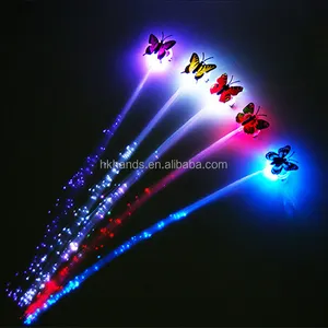 3D Butterfly Flash Barrettes Clip for Braids Party Promotional Supplies