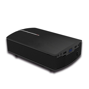 Mini projecteur vidéo portable pour la maison, écran 1080P, 1200 lumens, lampe LED LCD pour cinéma maison, bureau, projecteur de films, prise américaine - Product Image 2