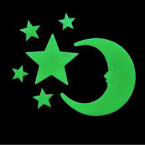 Детский потолочный лист блестящие Светящиеся в темноте Звездные наклейки