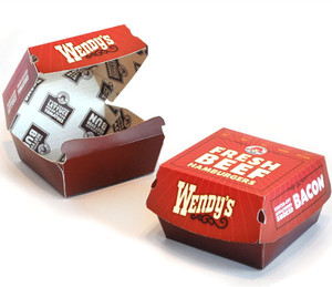 Hộp Burger Loại Giấy Tráng Và Dùng Cho Bánh Hamburger - Product Image 1