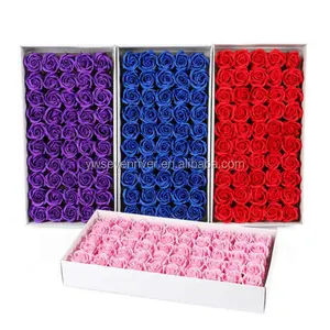 Wholesale refresh rose soap flower