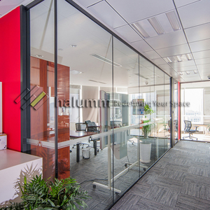 Phân Vùng Kính Đôi Chất Lượng Cao, Kính Cường Lực Cho Phân Vùng Văn Phòng - Product Image 4