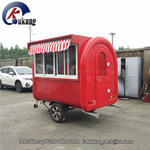 UKUNG Certificada fábrica de producción de carrito de comida de 2008, empresa <span class=keywords><strong>proffessional</strong></span> para la toma de alimentos carrito - Product Image 5