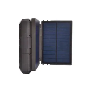 Boli狩猎相机匹配太阳能电池板和电源银行套件BC-02 5块18650电池
