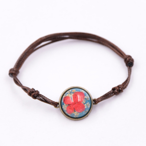 <span class=keywords><strong>Bracelet</strong></span> <span class=keywords><strong>de</strong></span> perles <span class=keywords><strong>de</strong></span> <span class=keywords><strong>soie</strong></span> en résine pour femme, fait à la main, en <span class=keywords><strong>fil</strong></span> tressé, corde d'amitié, chaîne <span class=keywords><strong>de</strong></span> fleur faite à la main, nouveau design 2020 - Product Image 4
