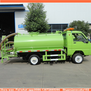 Mini foton benzina fecale di aspirazione delle acque reflue prezzo di clw vuoto camion cisterna - Product Image 2