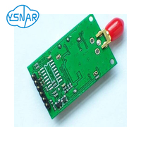 Émetteur-récepteur de données de Module RF sans fil 50mW 300m à taux élevés 115.2Kbps, émetteur et récepteur RF 433Mhz RS232/485/TTL/USB