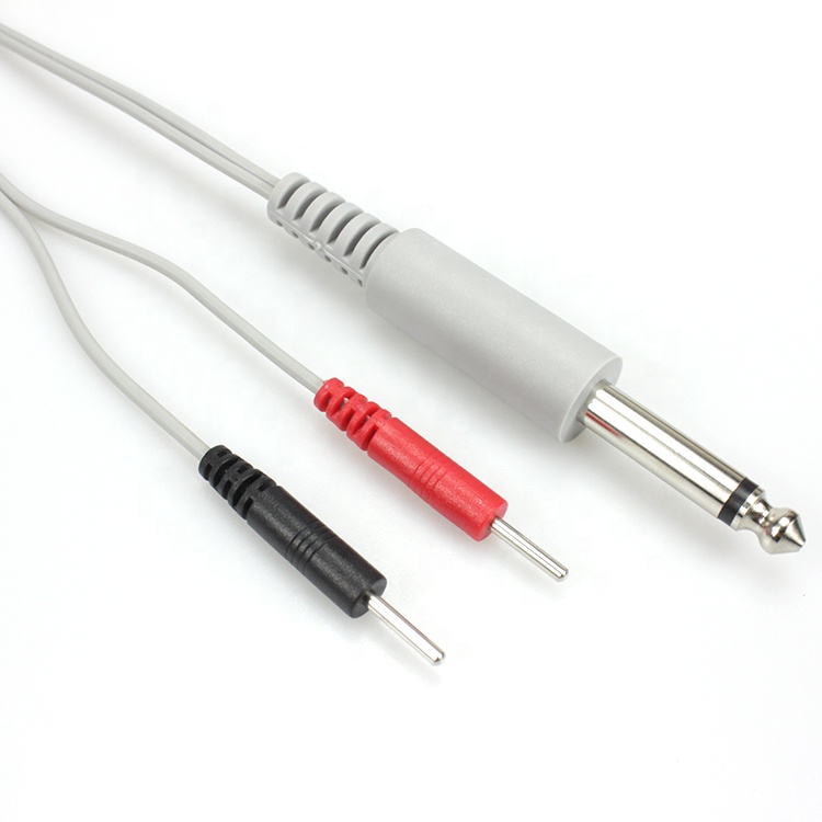 Электрод с десятью единицами от 2,0 мм до 1/4 дюймового 6,35 мм свинцового провода ЭКГ