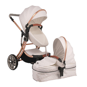 <span class=keywords><strong>Capazo</strong></span> de cuero 3 en 1 para cochecito de bebé, <span class=keywords><strong>capazo</strong></span> con forma de huevo, 2021 - Product Image 5