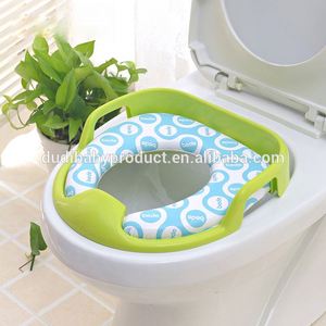2018 plástico suave del bebé/cabritos/niño's/wc/entrenamiento insignificante Con asas - Product Image 1