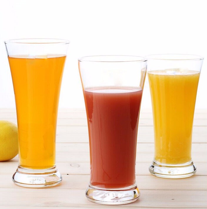 Transparent Tall Beer Glass Pilsner Glasses Drinking Cup Provide OEM/ODM Glass Cup