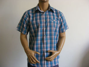 <span class=keywords><strong>chemise</strong></span> d'<span class=keywords><strong>homme</strong></span> en carreaux/<span class=keywords><strong>GANT</strong></span>/peau de suede/varié couleurs - Product Image 1