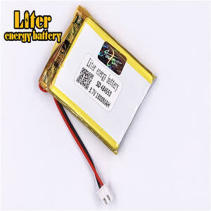 Stecker <span class=keywords><strong>2</strong></span>,5-<span class=keywords><strong>2</strong></span> P 3,7 V 484550 1800 mah Wiederaufladbare lipo batterie solar li ionen polymer lithium-batterie mit PCM - Product Image 1