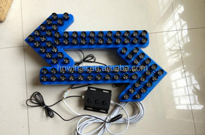 Chất Lượng Cao Màu Vàng 600 Mét <span class=keywords><strong>Led</strong></span> Nhấp Nháy Hướng Mũi Tên Ánh Sáng Cho Xe Tải - Product Image 5