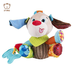 Ramah Lingkungan Fox Plush Mainan Squeaker Crinkle Baby Teether Mainan - Product Image 6