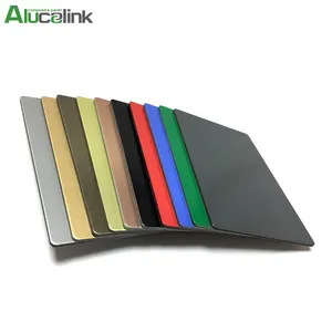 Building Facade Materials PE PVDF Nano Coating ACM Composite Aluminum Panel