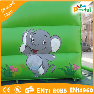 Công Viên Đẹp Inflatable Fun City Inflatable Zoo Slide Đối Với Sân Chơi Ngoài Trời - Product Image 6