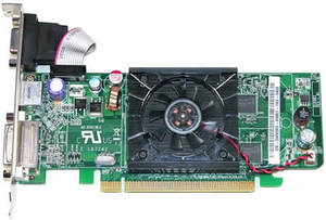 <span class=keywords><strong>ati</strong></span> radeon hd 2400 128mb <span class=keywords><strong>pro</strong></span> carte vidéo radeon hd carte graphique pour dell ordinateurs de bureau 0wx085 - Product Image 1