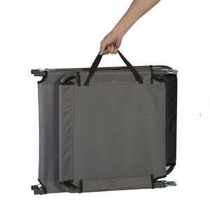 كرسي شاطئ محمول متعدد الوظائف من Kejie عالي الجودة، مصنوع من البوليستر 600D والفولاذ، قابل للطي، مناسب للتخييم والنزهات والاسترخاء في الهواء الطلق - Product Image 4