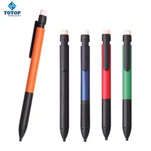 פופולרי OEM פלסטיק עיפרון מחק משלוח מדגם אוטומטי מכאני עיפרון
