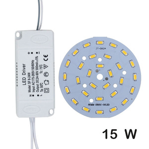 9W-24W 5730 SMD PCB bảng ánh sáng + Led điều khiển Bìa chuyển đổi với phân đoạn kiểm soát Power adapter biến áp Đèn adapter - Product Image 4