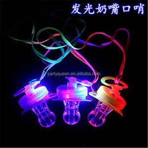 <span class=keywords><strong>Silbato</strong></span> con forma de chupete para fiesta, iluminación LED - Product Image 2