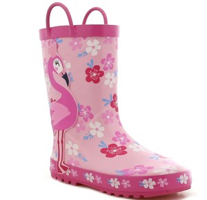 Flamingo niños <span class=keywords><strong>botas</strong></span> <span class=keywords><strong>de</strong></span> goma al por mayor zapatos <span class=keywords><strong>de</strong></span> agua zapatos Funky <span class=keywords><strong>botas</strong></span> Wellington - Product Image 1