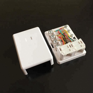 Boîtier de surface téléphonique RJ11 double port Cat3 6P4C - Product Image 2